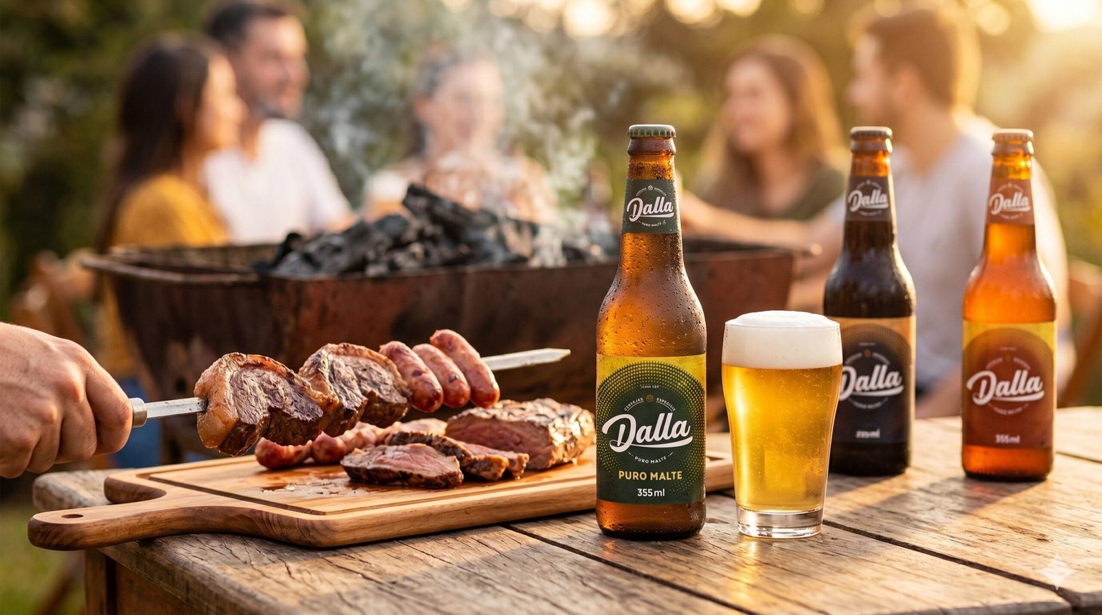 Da brasa ao copo: O guia de harmonização com a melhor Pilsen do Brasil e estilos Dalla