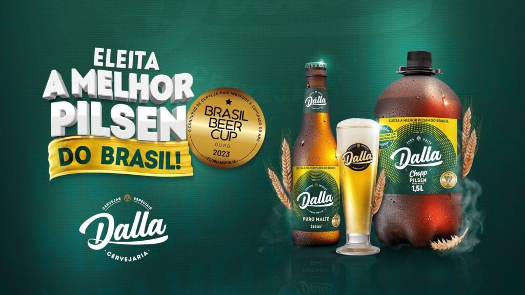 O que faz um chopp ser eleito o Melhor Pilsen do Brasil? Conheça os segredos da Dalla